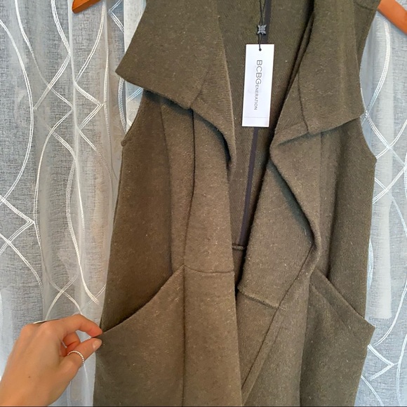 BCBGeneration Long Vest - Picture 3 of 6
